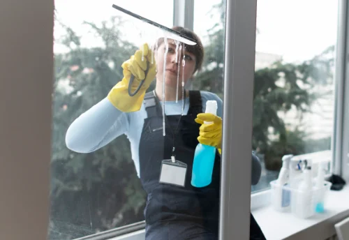 Nettoyage de vitres intérieures et extérieures à Gausson